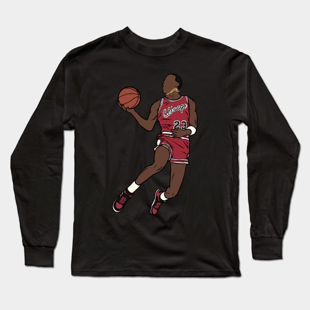 MJ Dunk Contest Long Sleeve T-Shirt by rattraptees